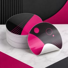 Order Your Own Circle Sticker