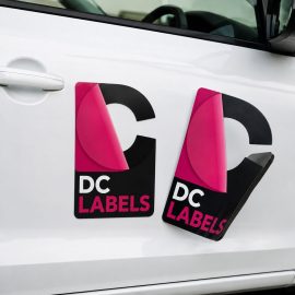 Car Magnets (Set of 2) - Custom Shape
