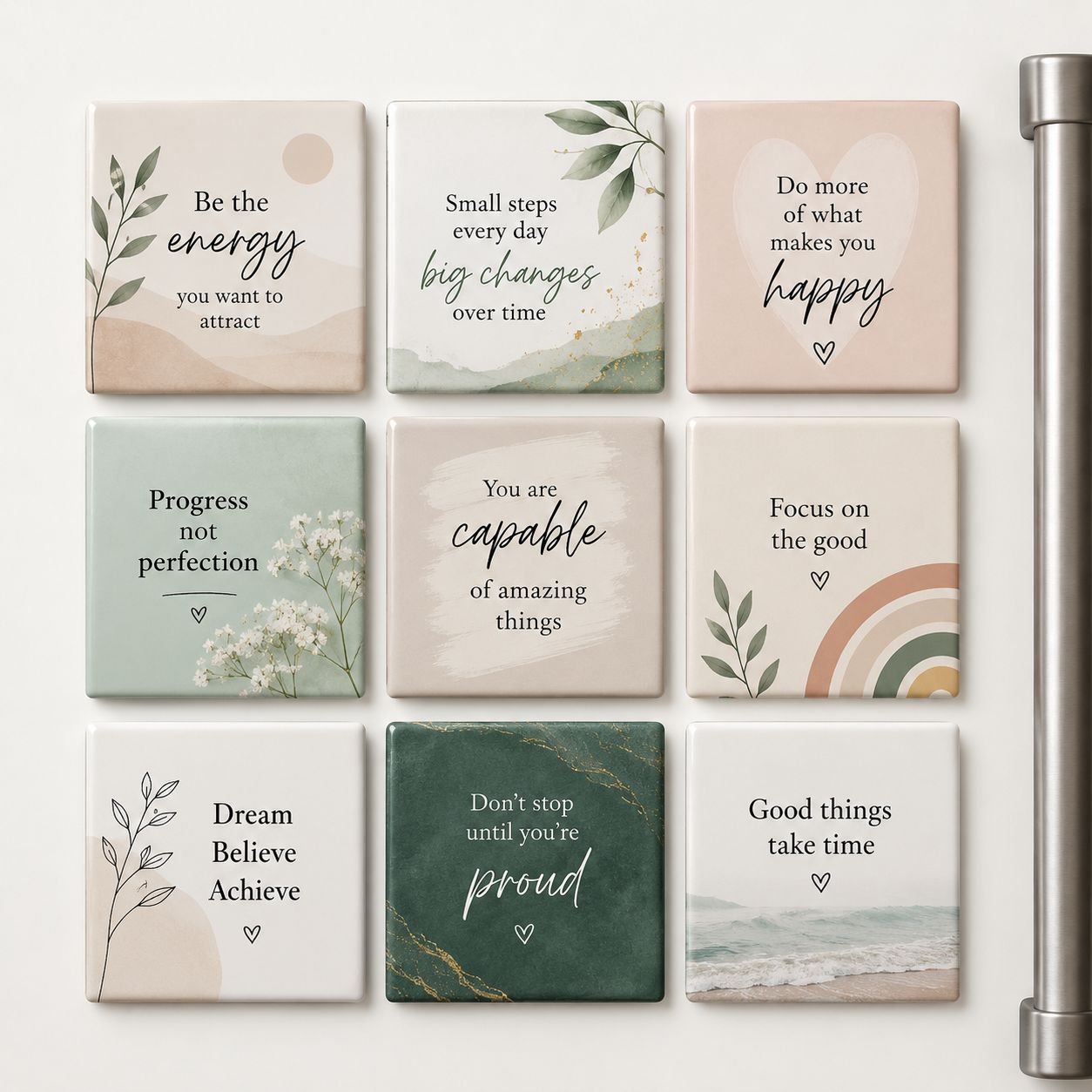 Quote Magnetic Photo Tiles