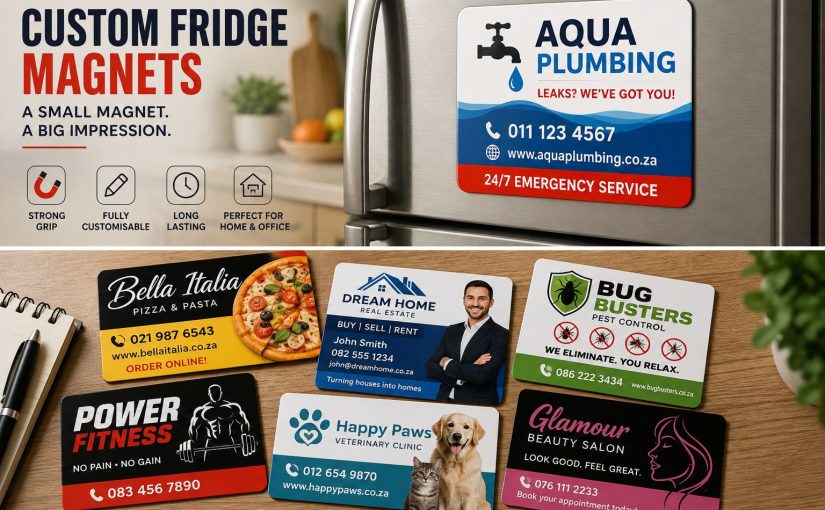 How Custom Fridge Magnets Can Help Promote Your Business