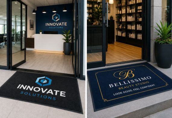 How to Choose the Right Branded Mat for an Office, Shop, Restaurant or Reception