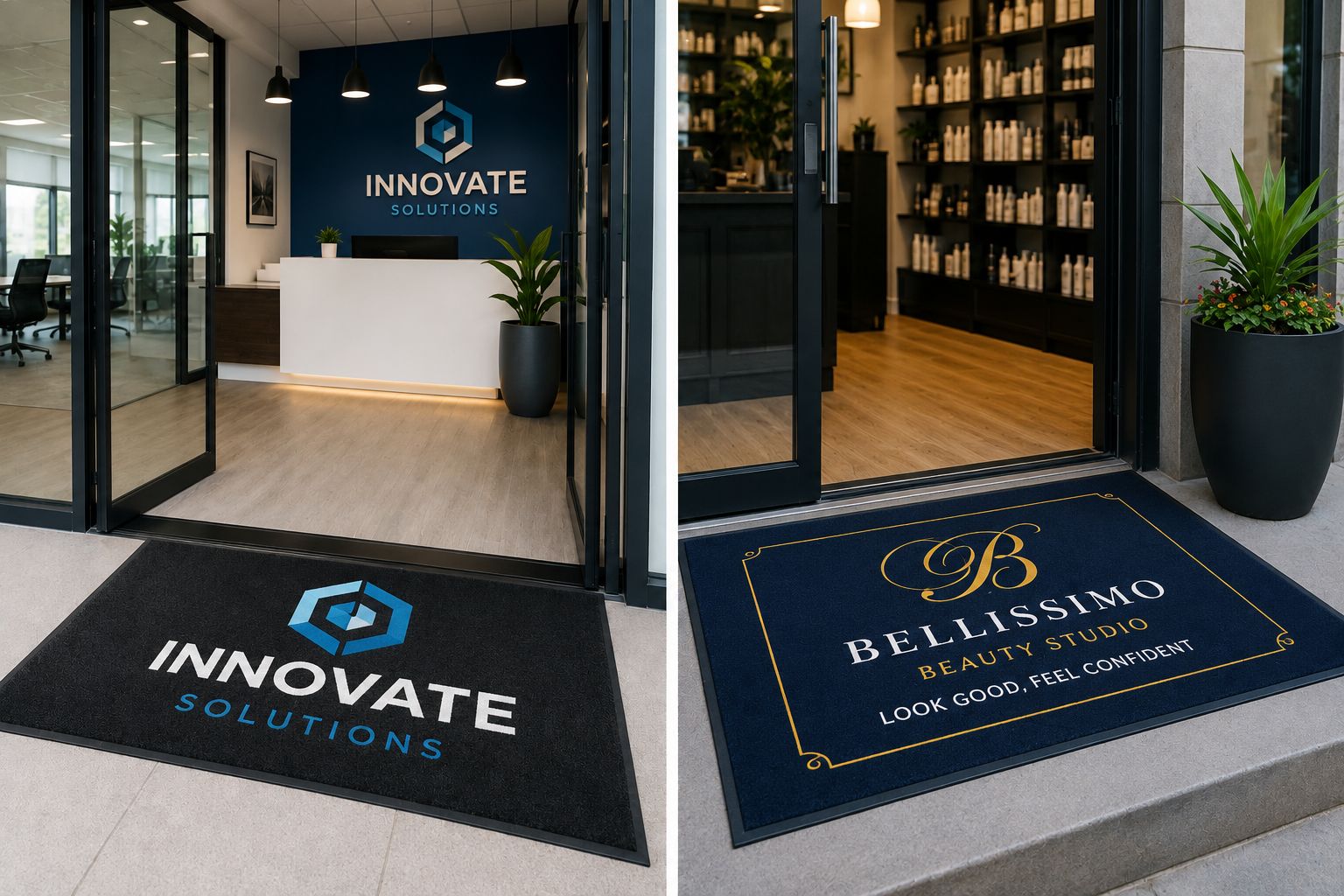 How to Choose the Right Branded Mat for an Office, Shop, Restaurant or Reception
