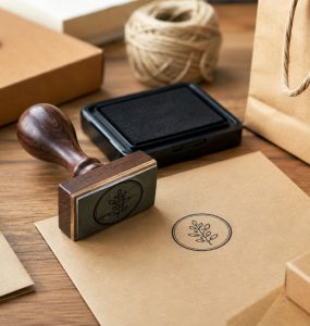Rustic Botanical Stamping Workspace